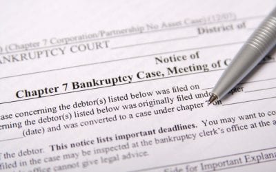 Unemployment & Chapter 7 Bankruptcy